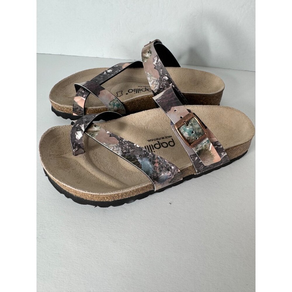 NEW Papillio Birkenstock Womens Tabora in Crystal Lilac Regular Fit EU 35 US 4